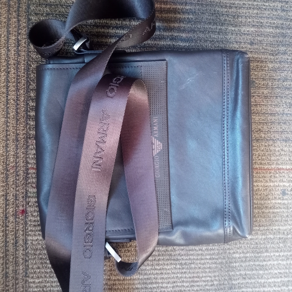 Giorgio Armani messenger bag
